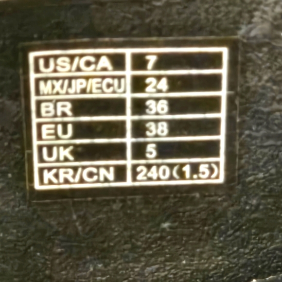 FOREVER21 Faux Leather & Faux Shearling Ankle Boots Black Women’s Size 7 (EU38) - Picture 11 of 16